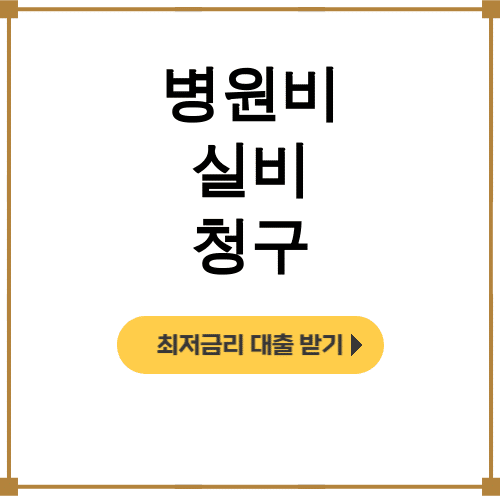 병원비 실비 청구